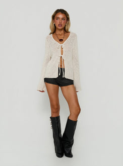 Swain Knit Cardigan Cream