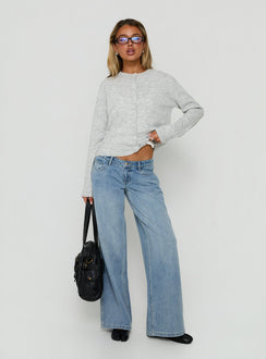 Denmark Cardigan Grey