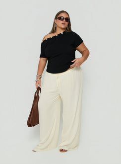 Finesse Pants Yellow Curve