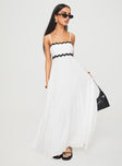Croxetti Maxi Dress White