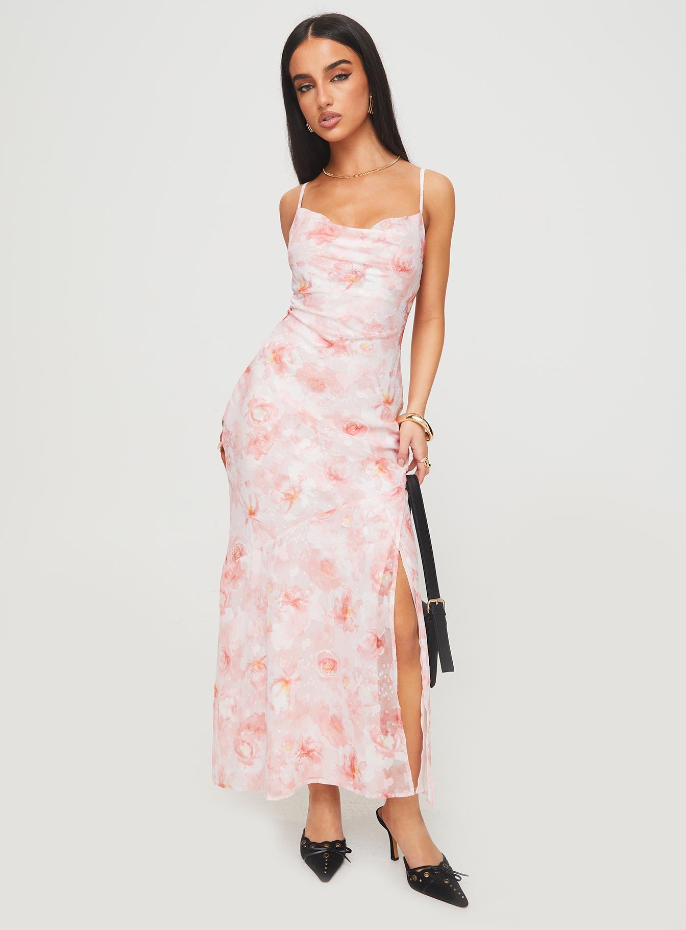 Mafalde maxi dress pink