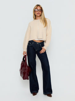 Hadly Knit Cardigan Cream