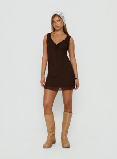 Brown Dresses