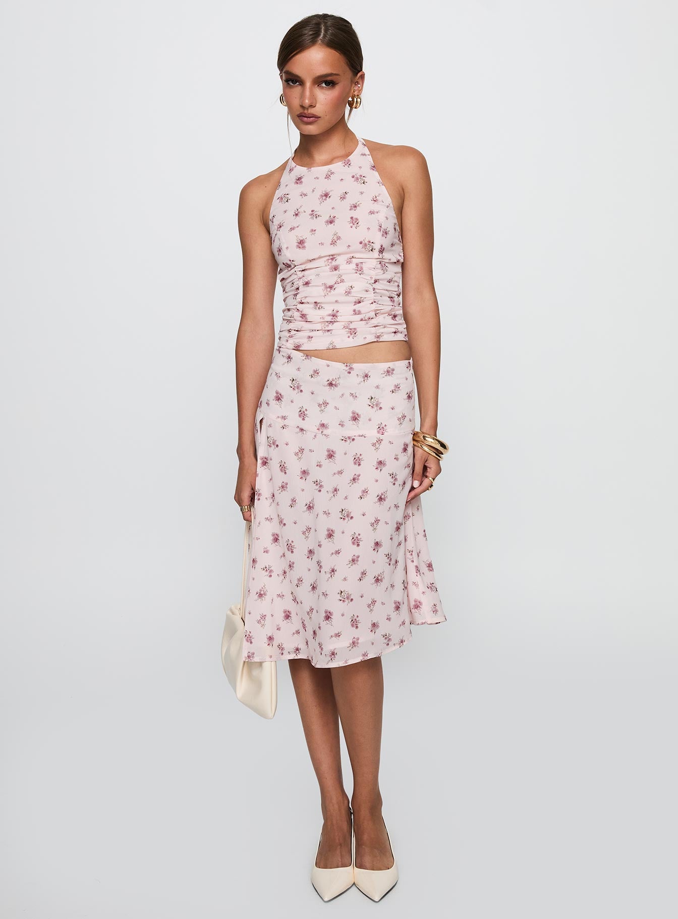 Mixed Media Set Pink Floral