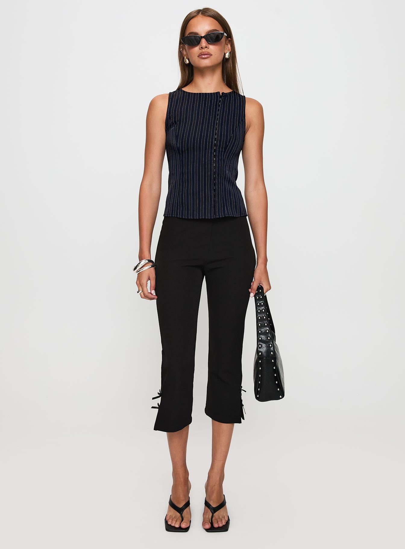 Running Wild Top Blue Stripe