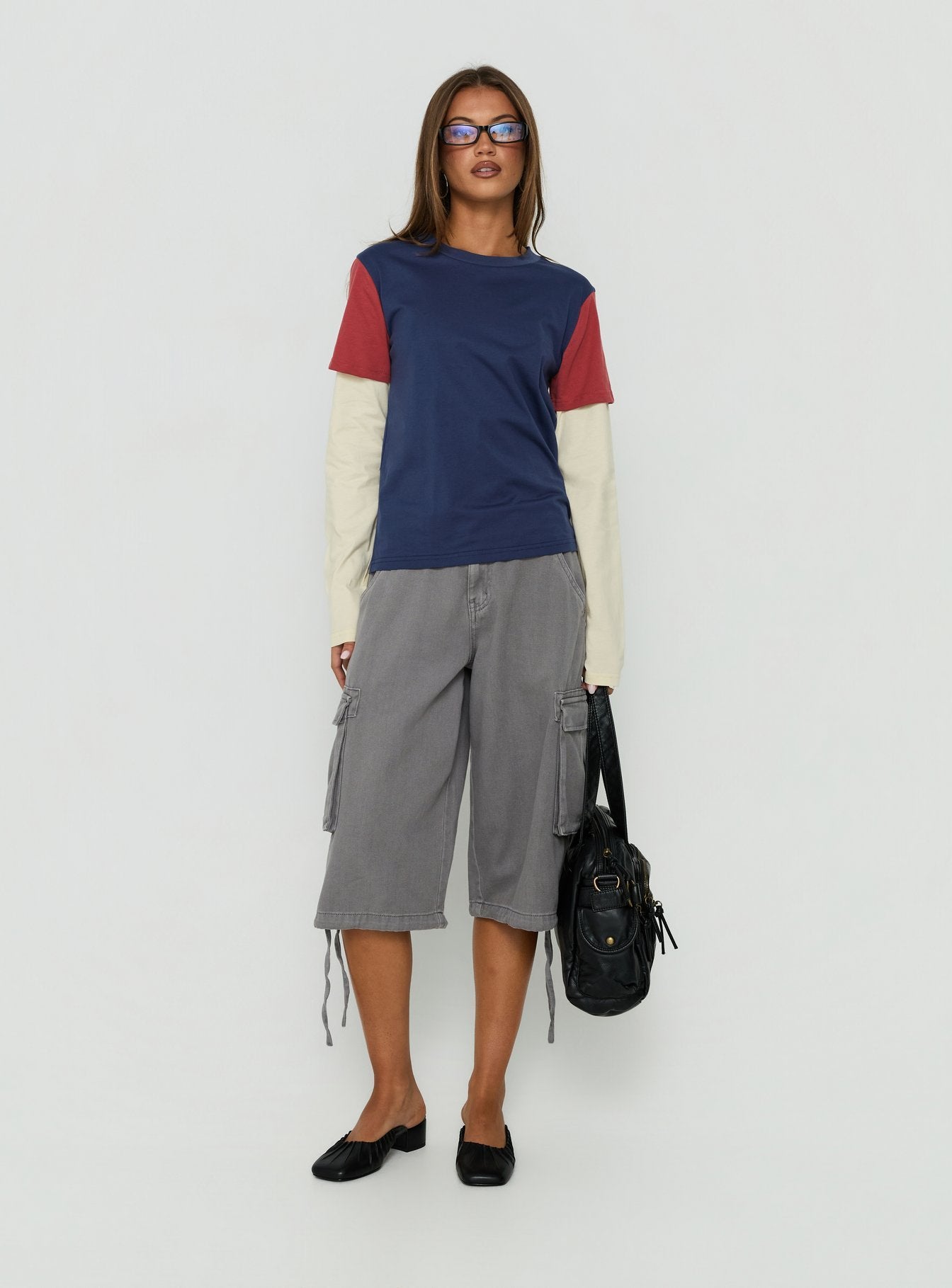 The Brass Long Sleeve Top Multi