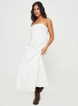 Osment Maxi Dress White