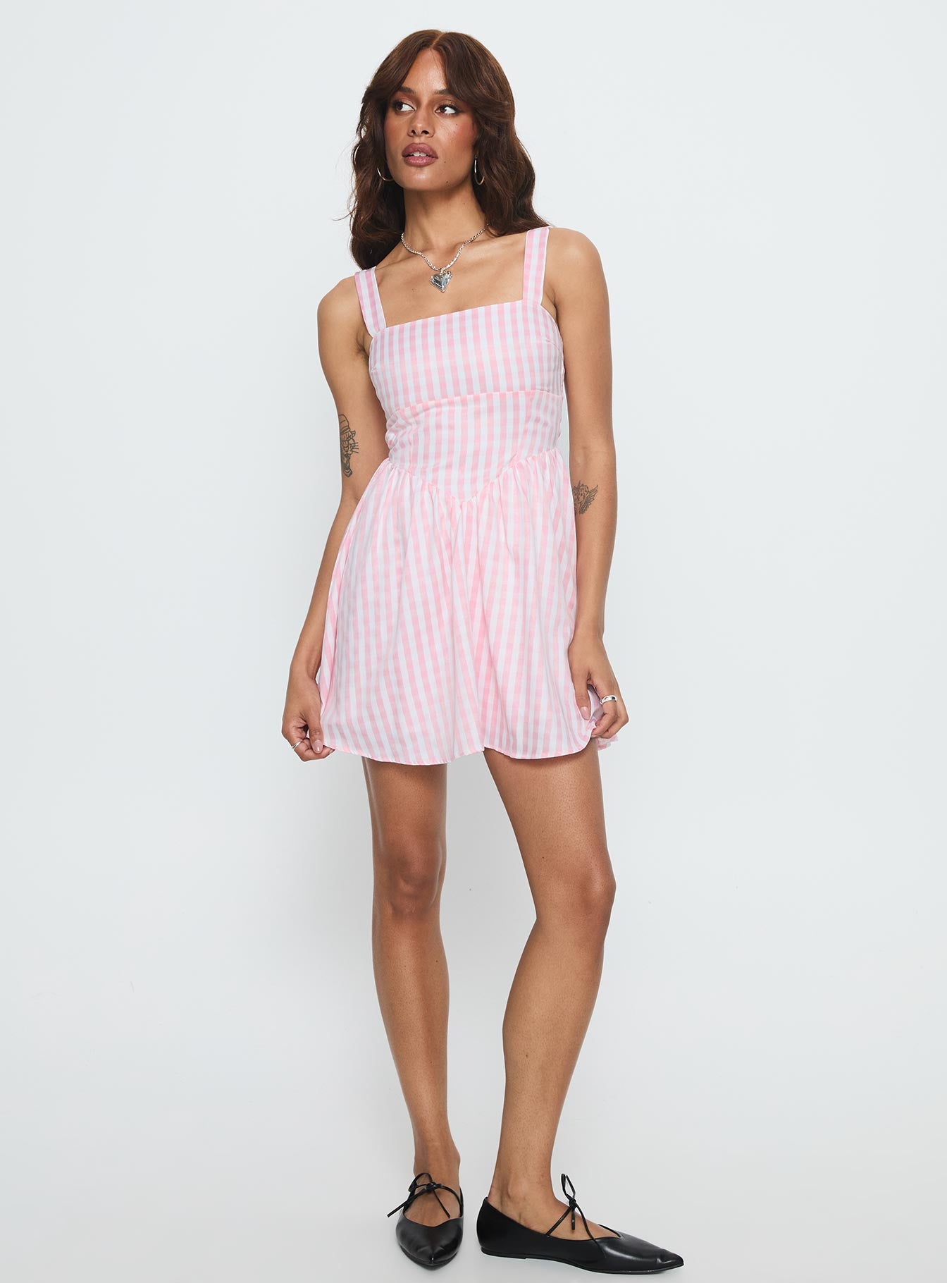 korean dress mini a Korean aesthetic V neck knit mini dress – Kawaii Stop