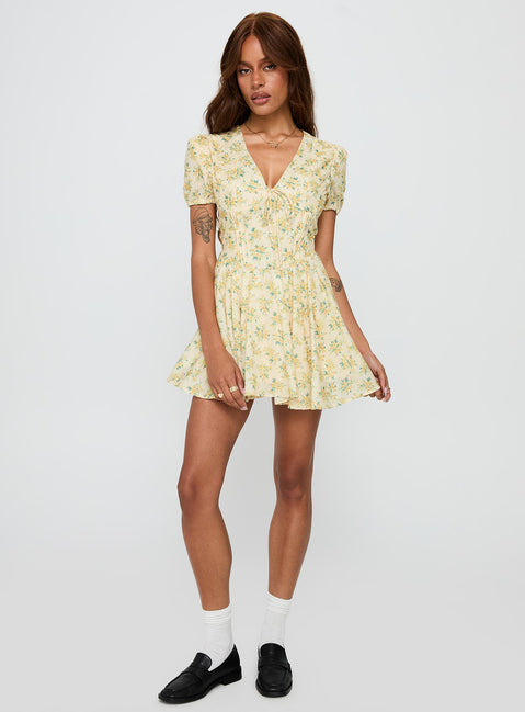 princess pilly yellow dress Haley Maxi Dress Yellow