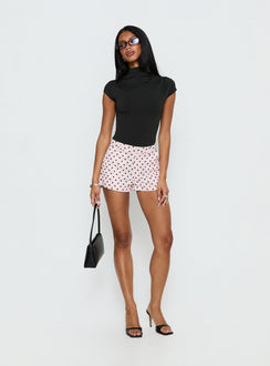 Swayer Micro Short Pink Polka Dot