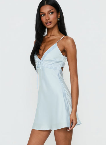 Light Blue Satin Dresses Light Blue Satin Dresses