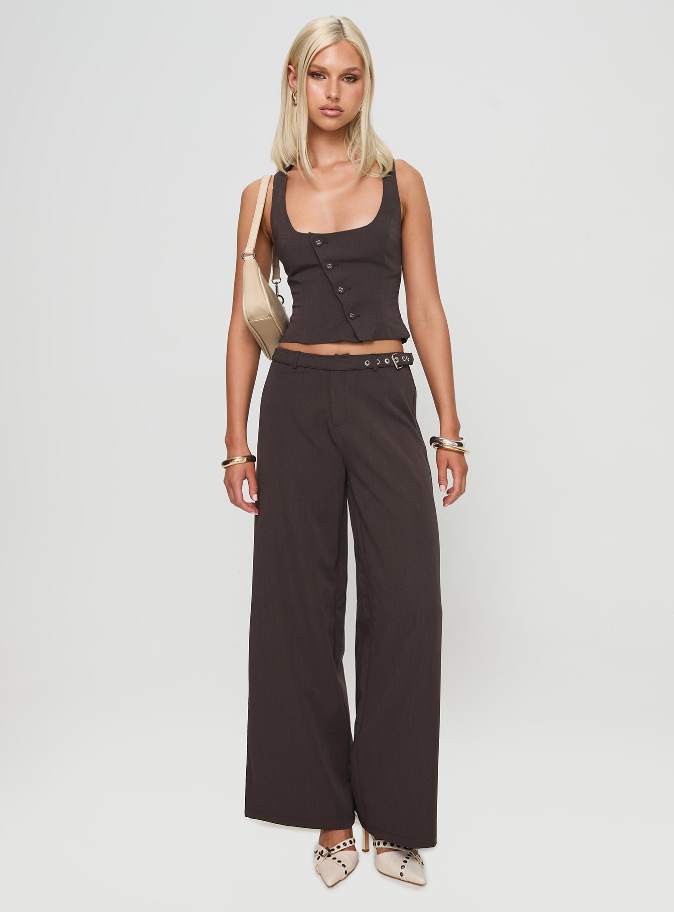 Airi Top Brown | Princess Polly