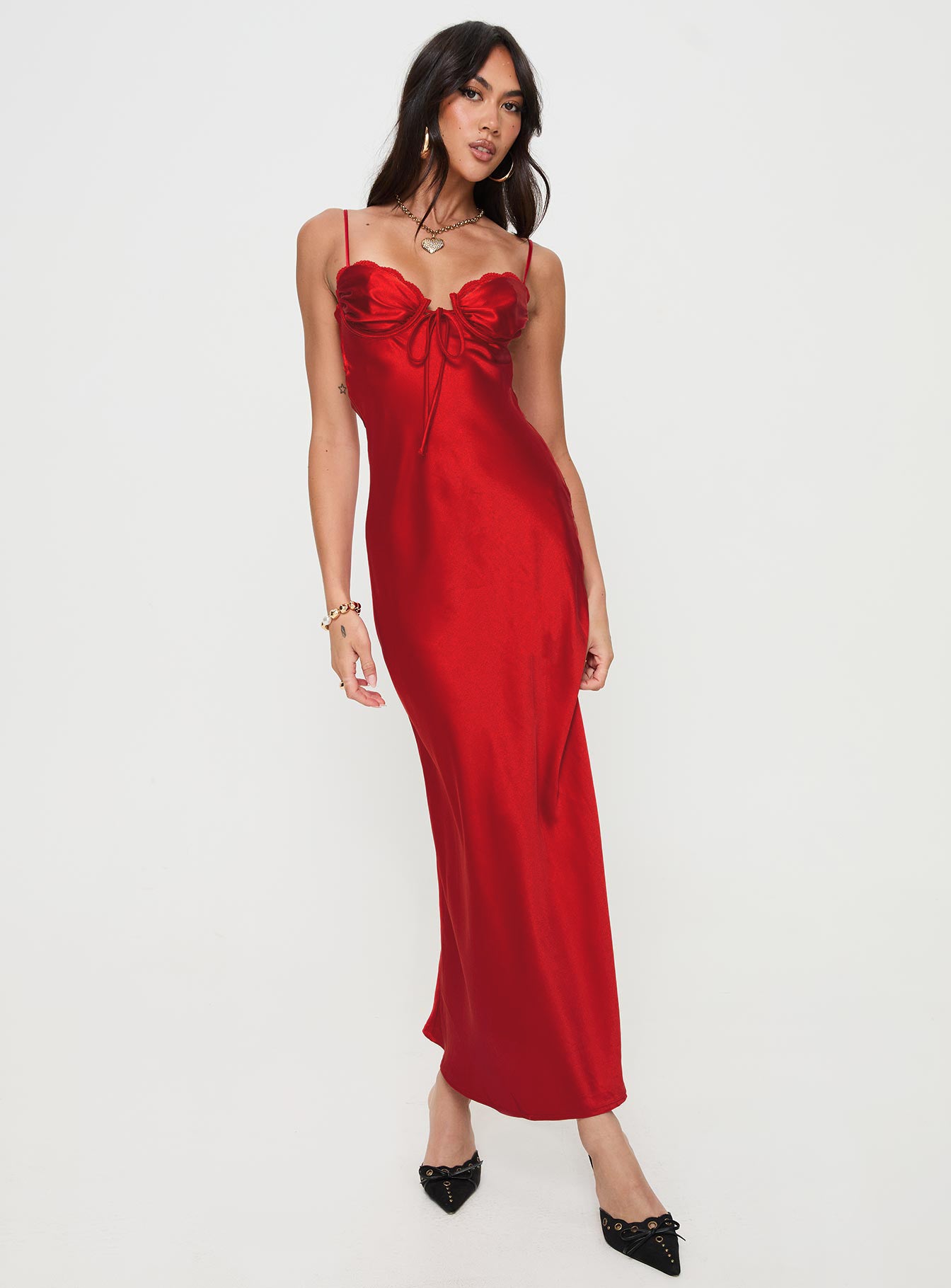 Monument Maxi Dress Red | Princess Polly Monument Maxi Dress Red | Princess Polly