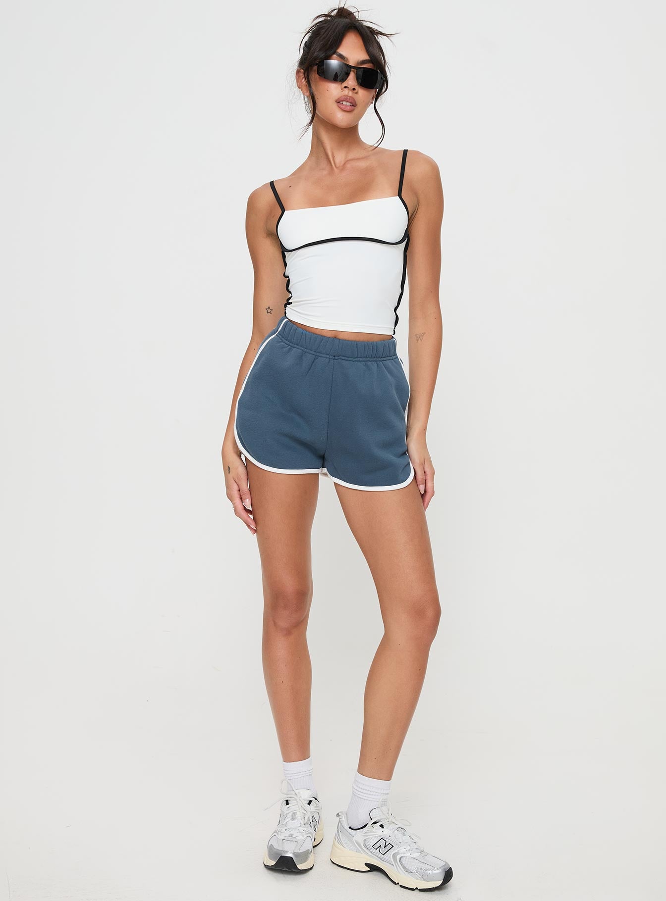 Olympian shorts navy