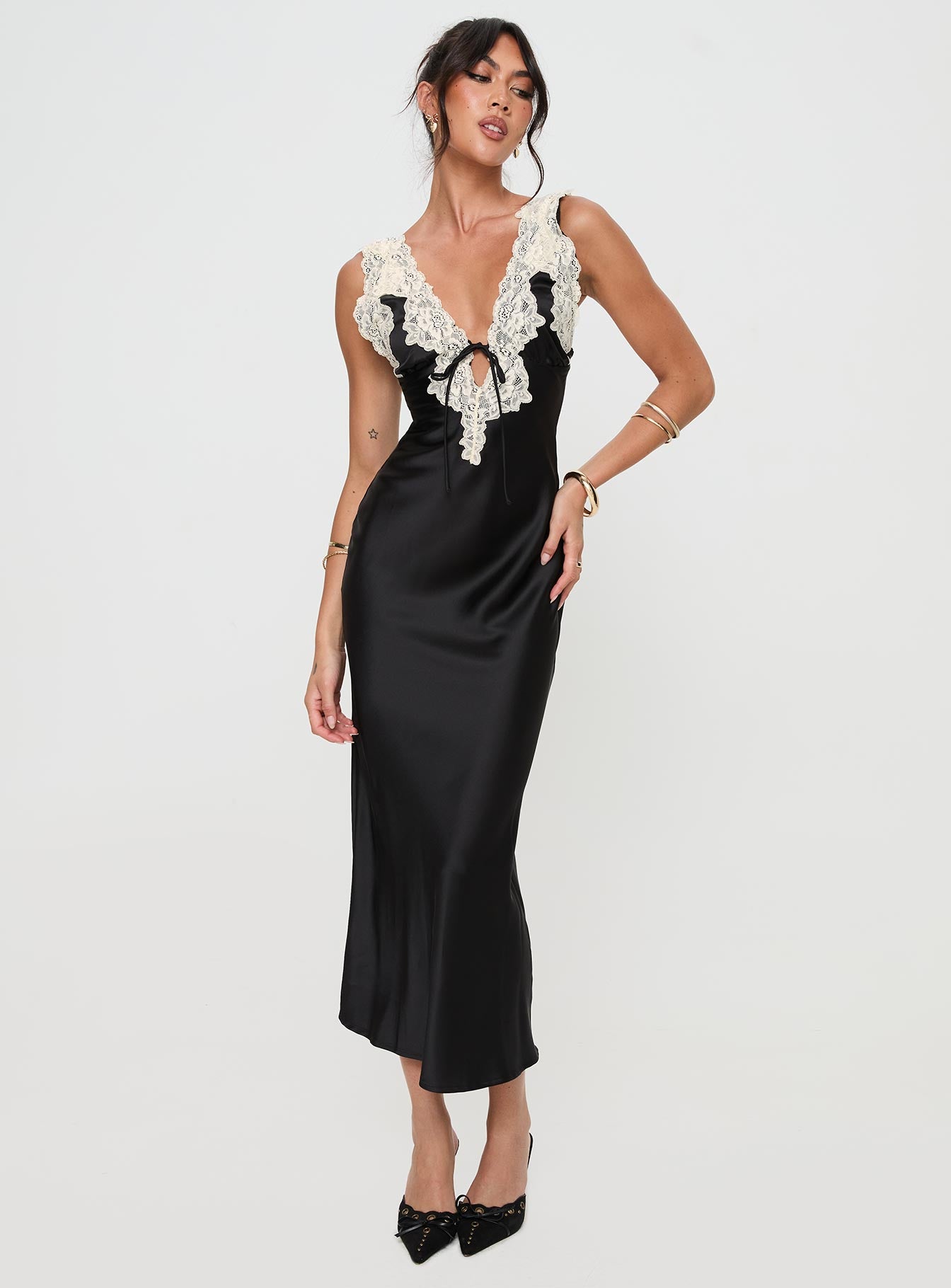 Nourish Maxi Dress | Black | Womens | Princess Polly Nourish Maxi Dress | Black | Womens | Princess Polly