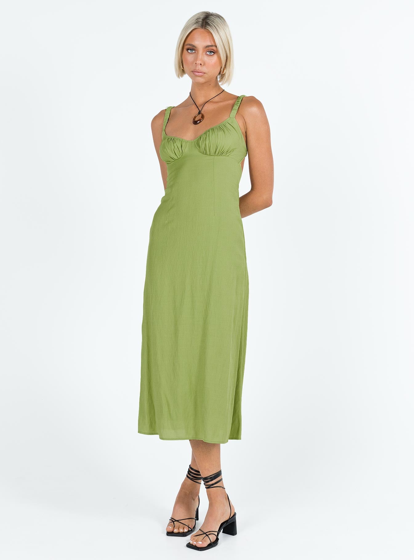 princess polly marlee midi dress Marlee midi dress, princess polly worn once paid $80