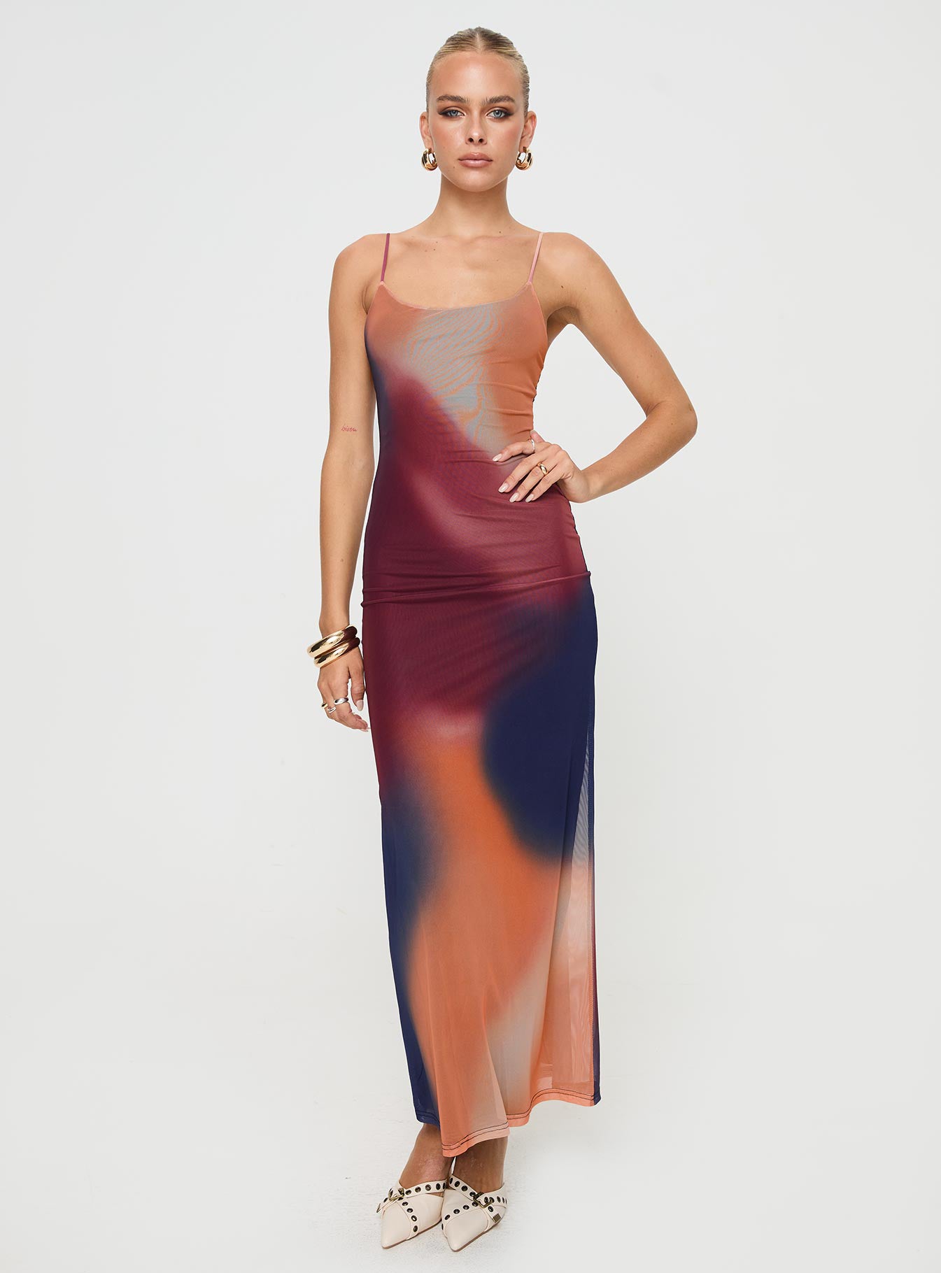 Amoret Backless Maxi Dress | Multi | Womens Amoret Backless Maxi Dress | Multi | Womens