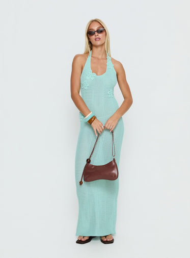 strapless open back dress Off the Shoulder Aqua Open Back Sheath Long Dress  PollyBoutique