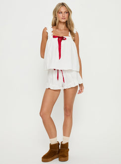 Sweetest Dreams Sleep Frill Top Cream