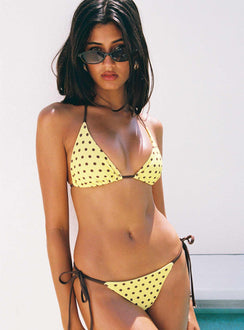 Crispy Bikini Bottoms Yellow / Polka Dot