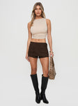 Countryside Skort Chocolate