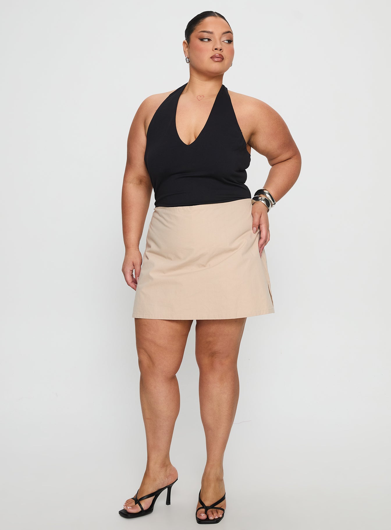 Gigi Skort Beige Curve