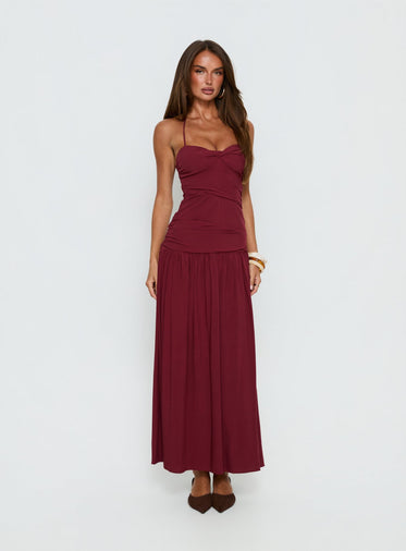 Red Halter Dresses