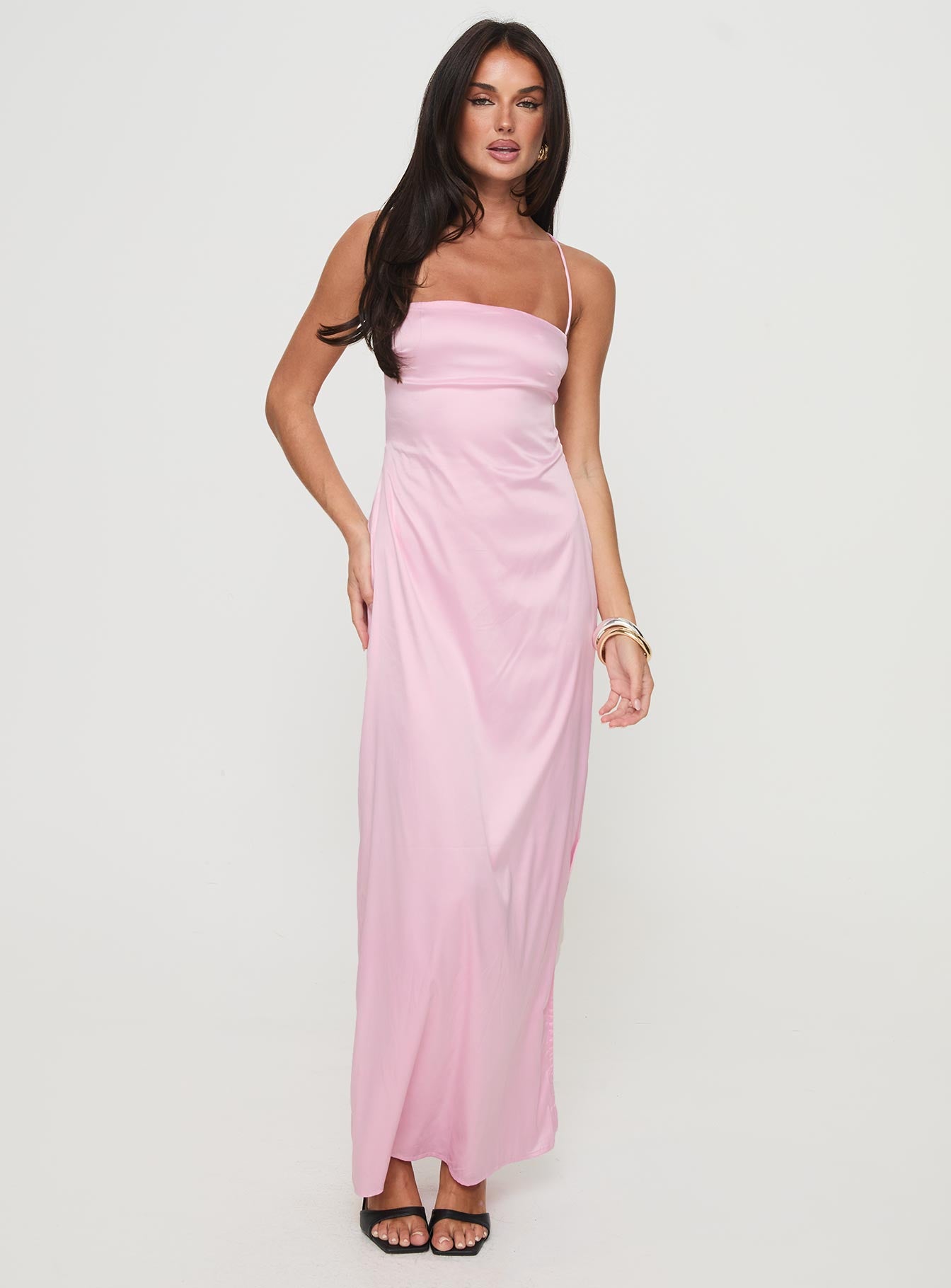 Roselyn Maxi Dress Pink | Princess Polly Roselyn Maxi Dress Pink | Princess Polly