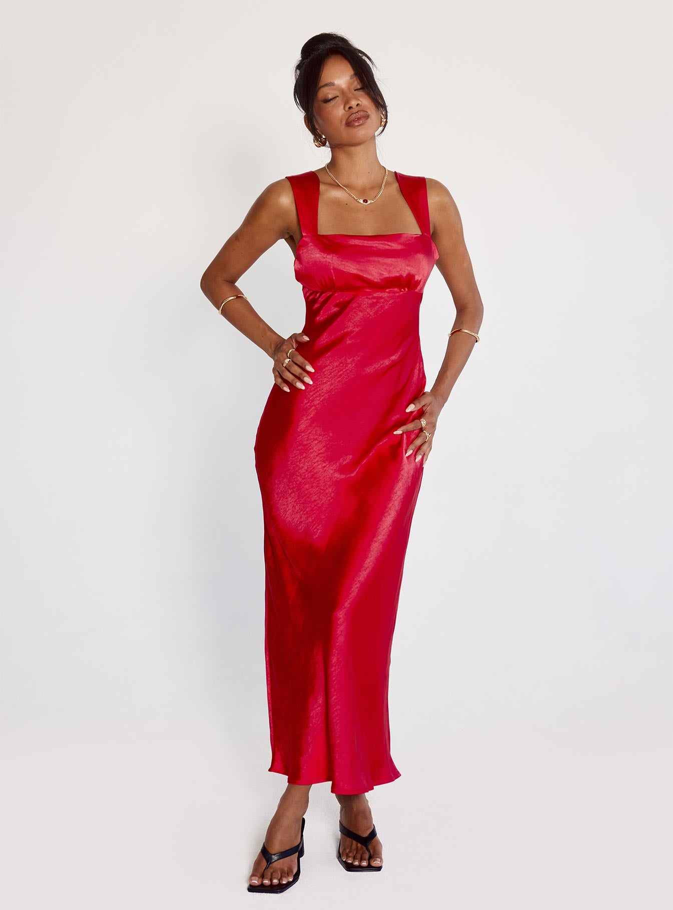 bias cut prom dress Linger Bias Cut Maxi Dress Purple
