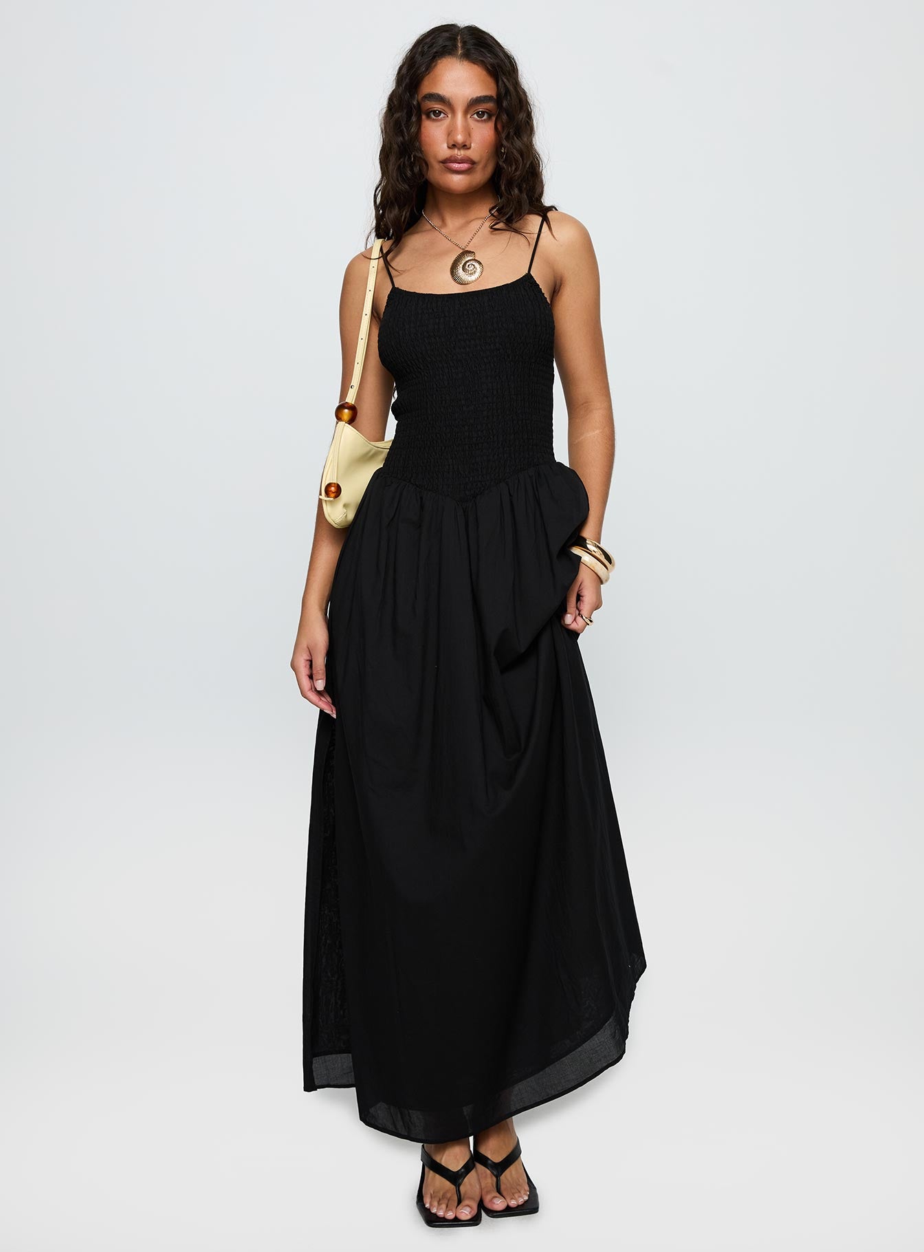 Carys Maxi Dress Black | Princess Polly Carys Maxi Dress Black | Princess Polly