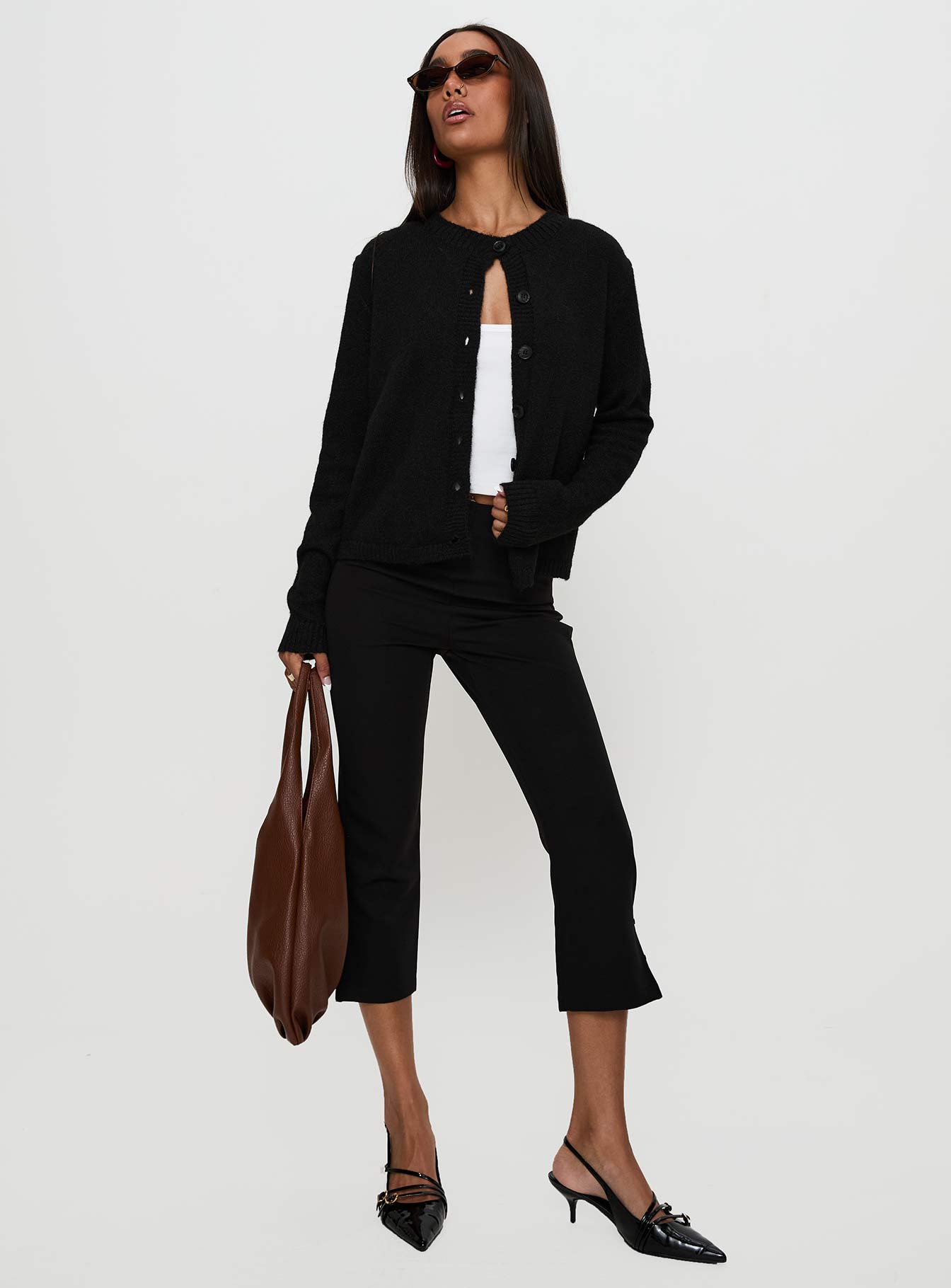 Denmark Cardigan Black | Princess Polly
