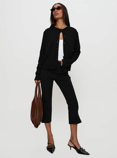 Denmark Cardigan Black