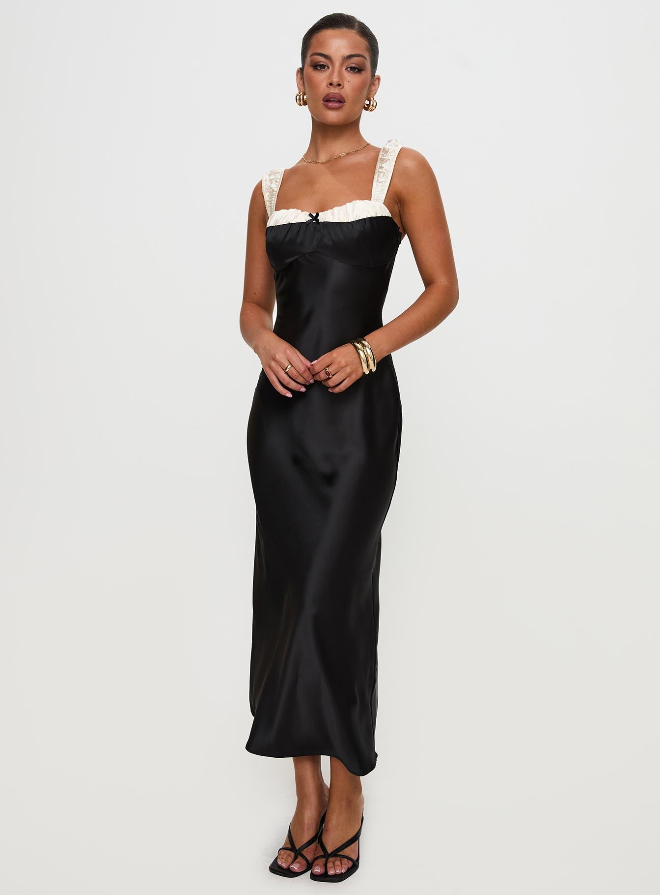 Emmert Maxi Dress Black | Princess Polly