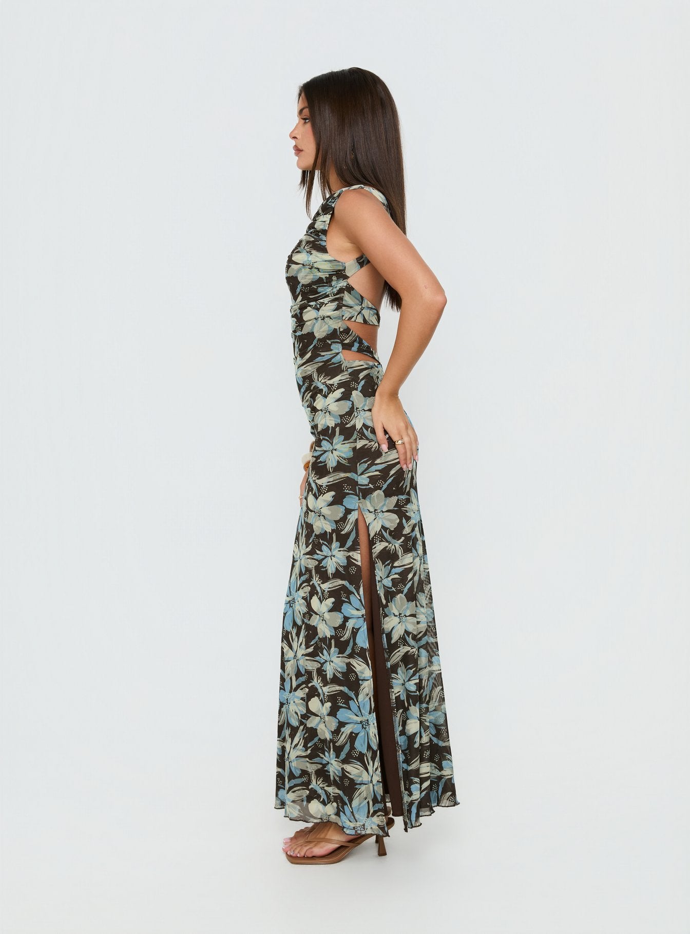 undeniable cut out maxi dress Undeniable Cut Out Maxi Dress | Navy | Womens