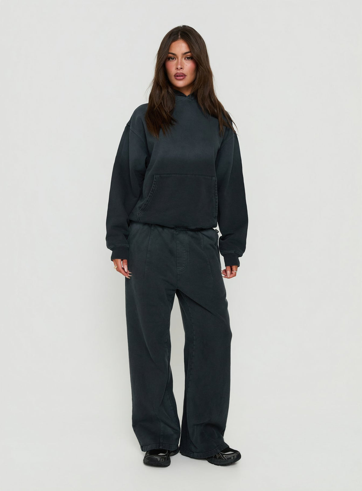 Pullover Oversized Hoodie Black