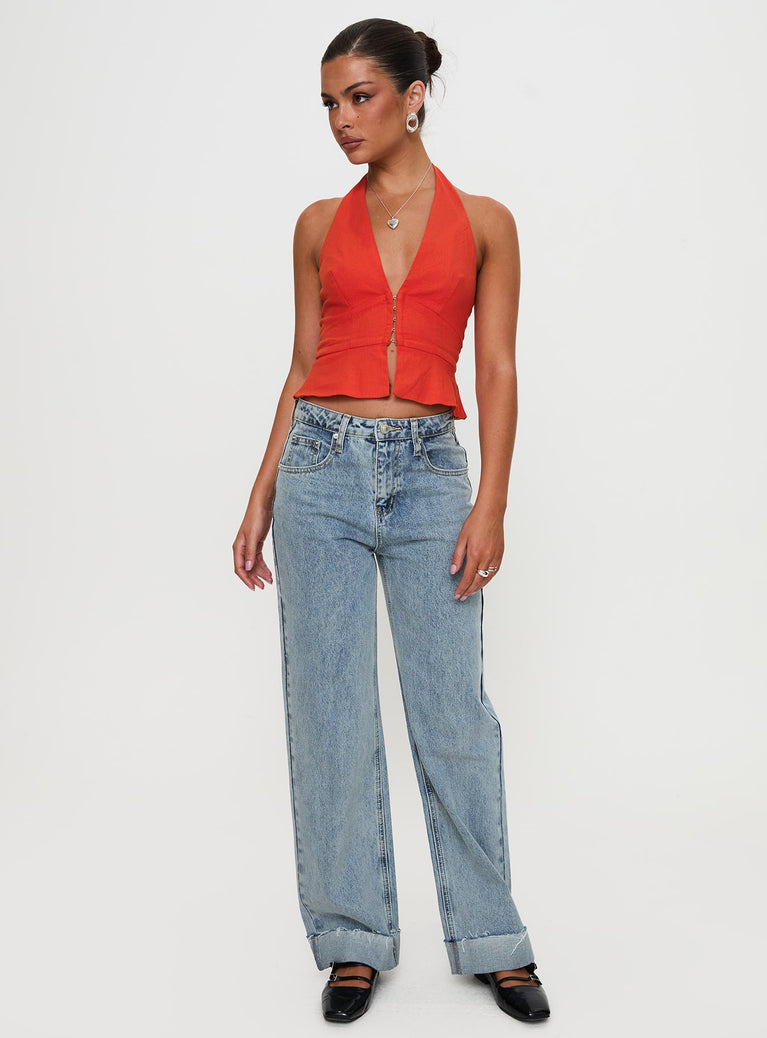 Pleasing Top Red | Princess Polly USA