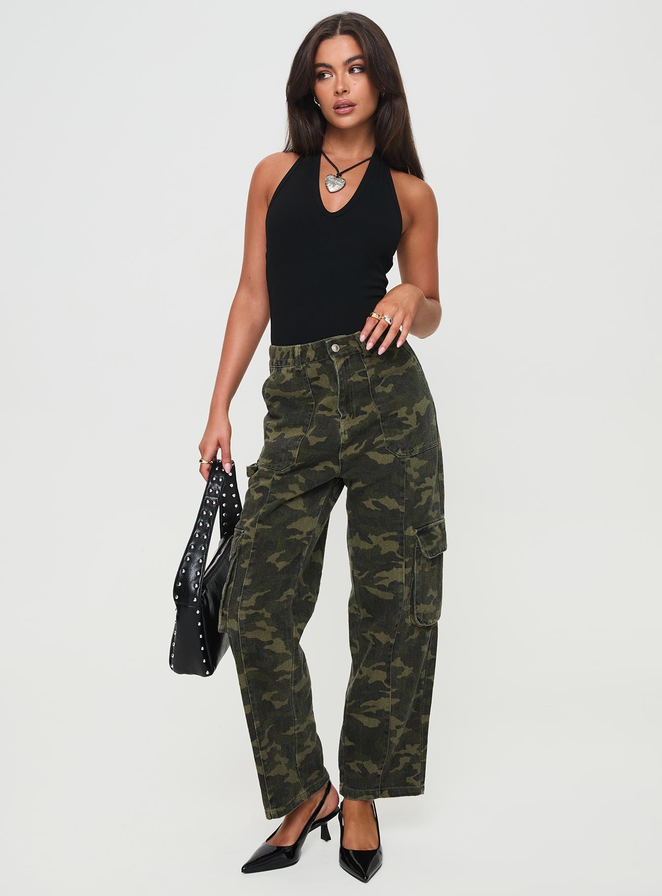 Bodhi utility cargo pants camo