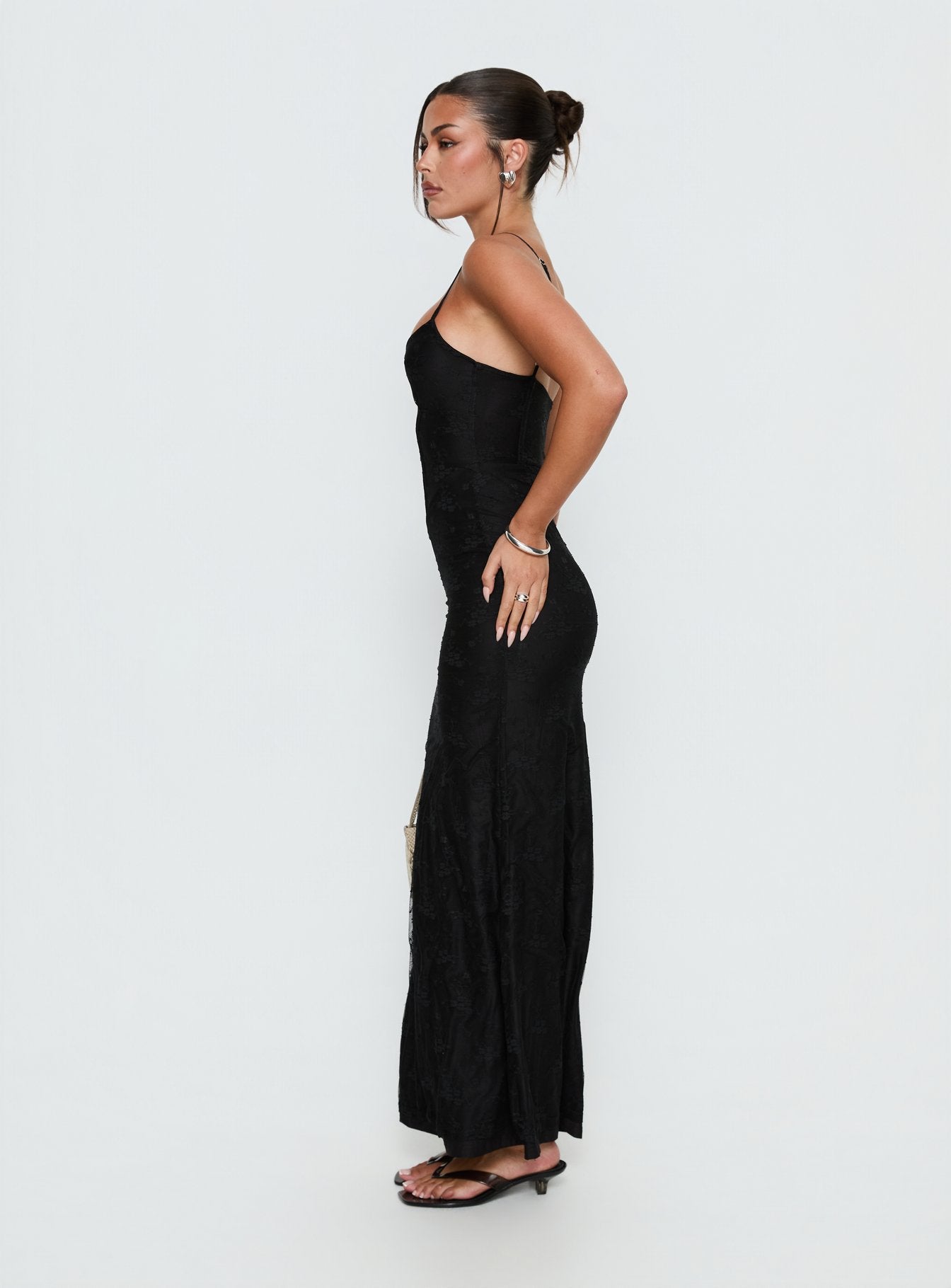 Amika Lace Maxi Dress | Black | Womens | Princess Polly Amika Lace Maxi Dress | Black | Womens | Princess Polly