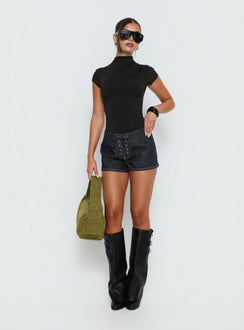 Thunderbird Micro Shorts Dark Indigo Wash