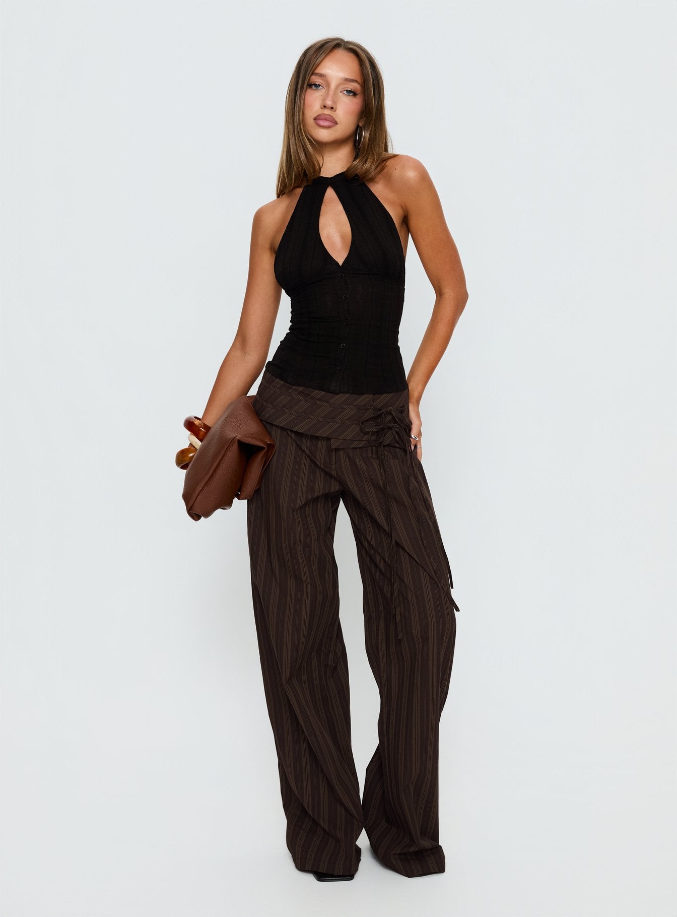 Classic Wrap Pants Layered Pants mainline