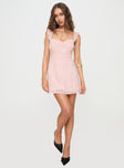 Landon Mini Dress Pink