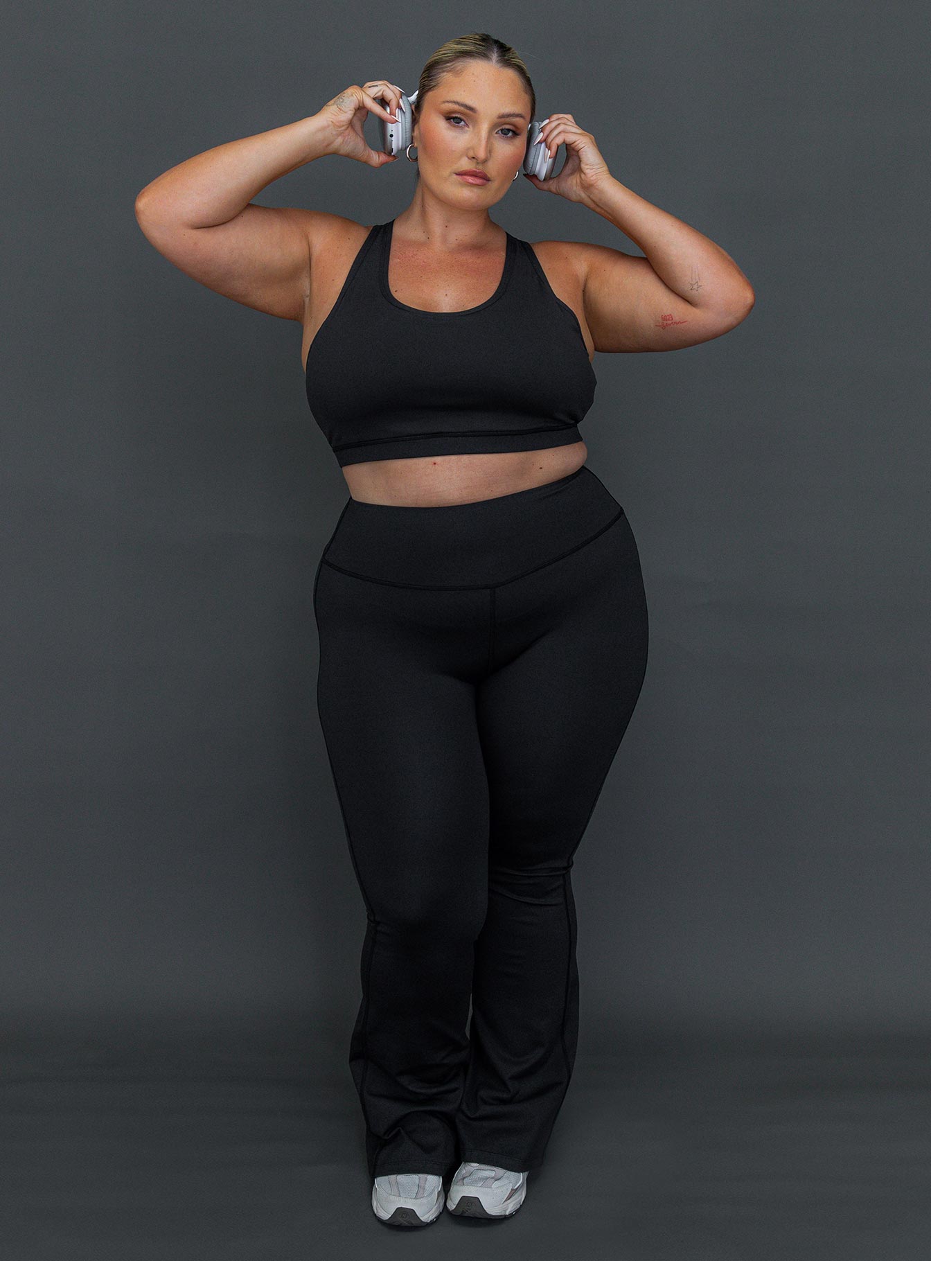 Integrity activewear yoga pants black curve