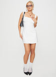 Zamie Mini Dress White