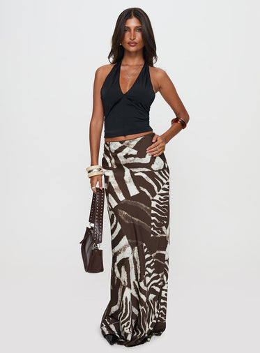 Rowana Maxi Skirt Multi