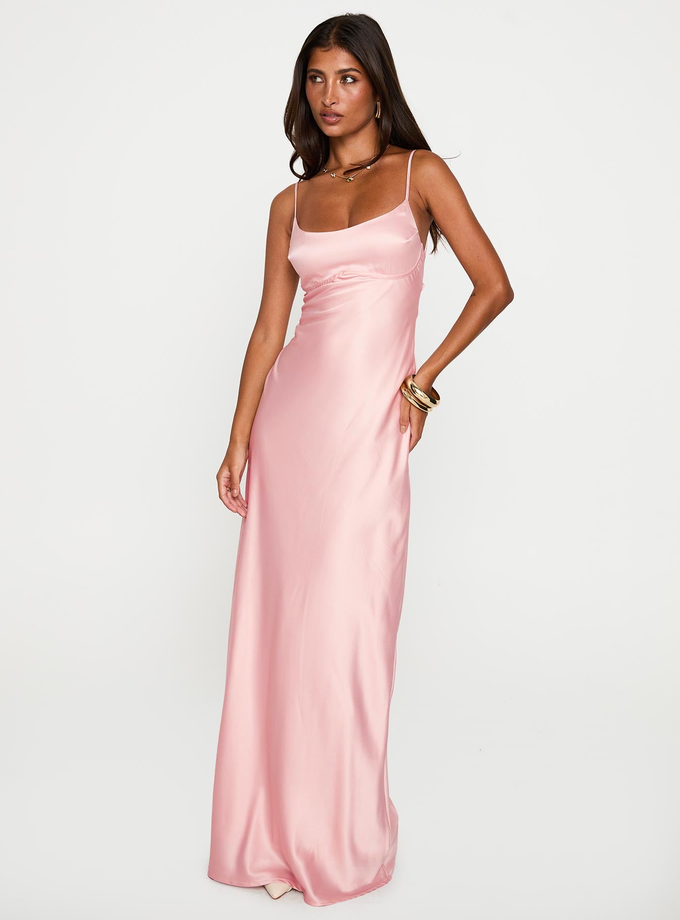 Ravia Maxi Dress Pink Ravia Maxi Dress Pink