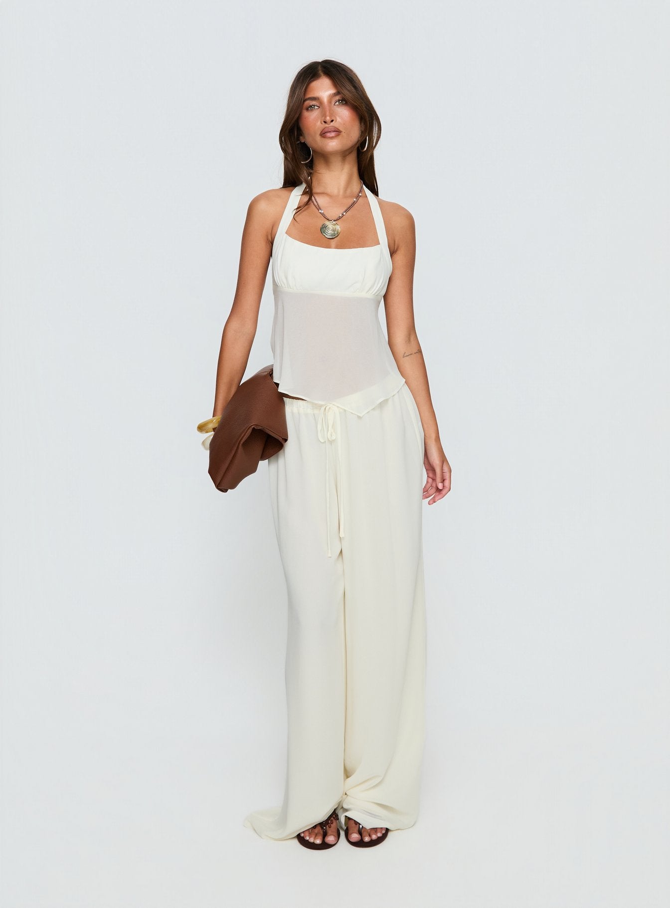 Finesse Pants Yellow | Princess Polly