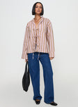 Spiri Shirt Pink Stripe