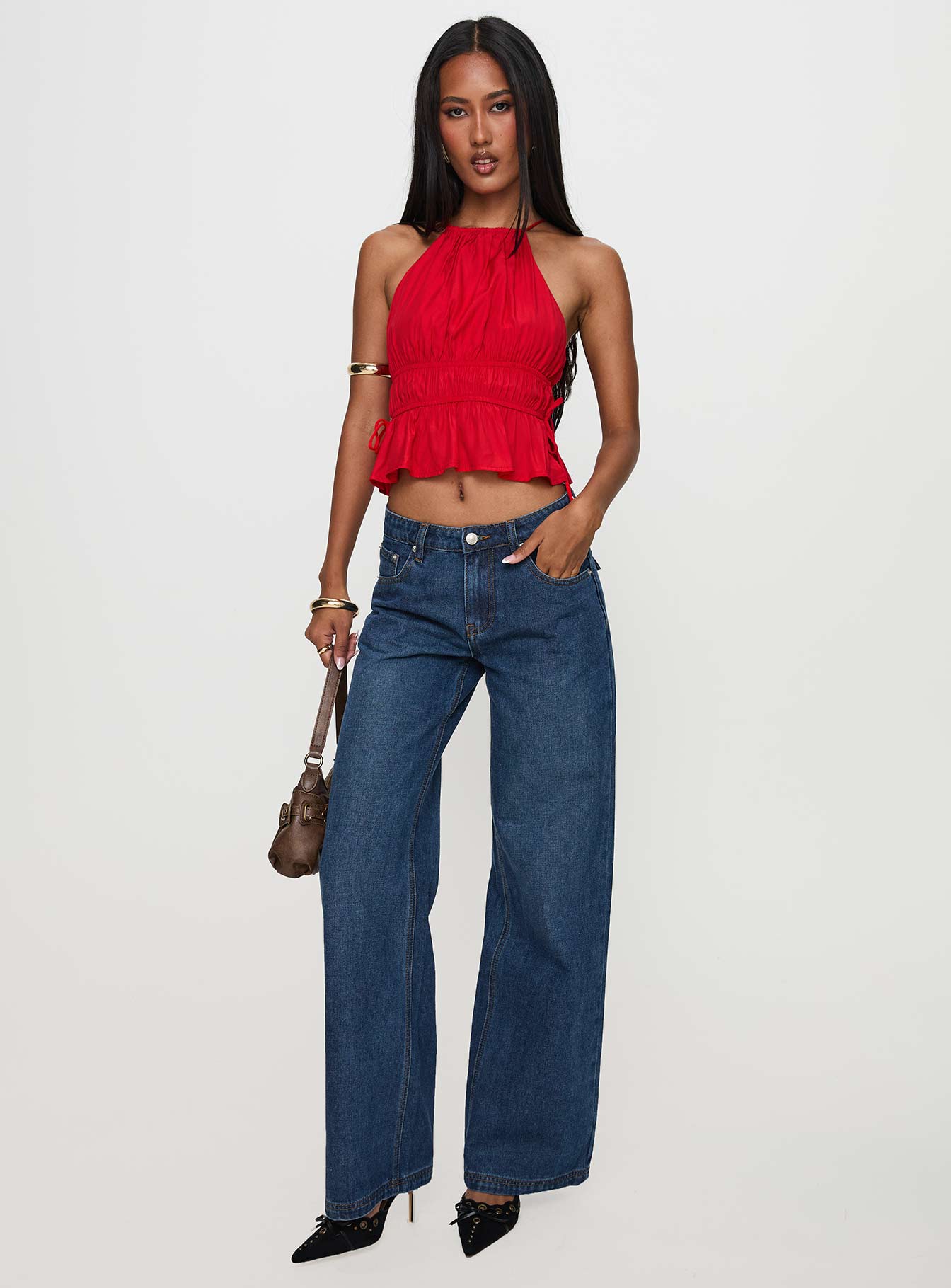 Rozier Top Red | Princess Polly