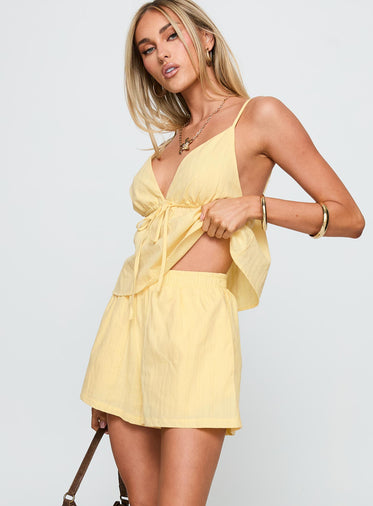 Up At Night Set Yellow