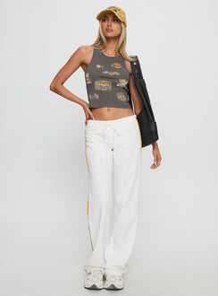 Need For Speed Tank Top Charcoal